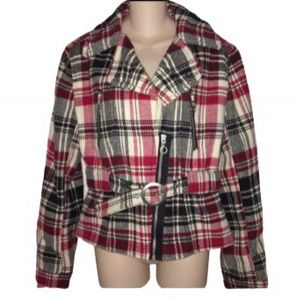 Express plaid jacket EUC